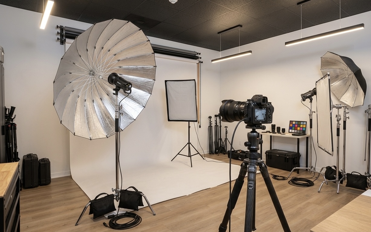 Inside the Tell Ours Studio production space